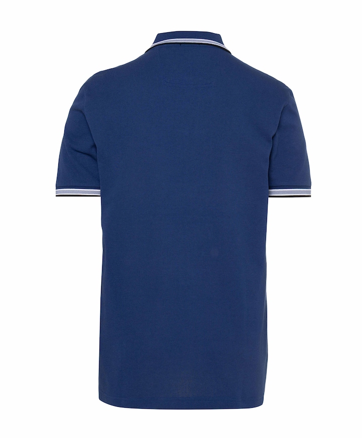 Heren polo blauw