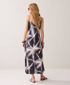 Dames jurk blauw