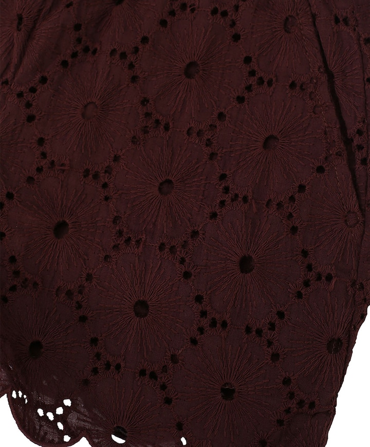 meisjes korte broek bruin