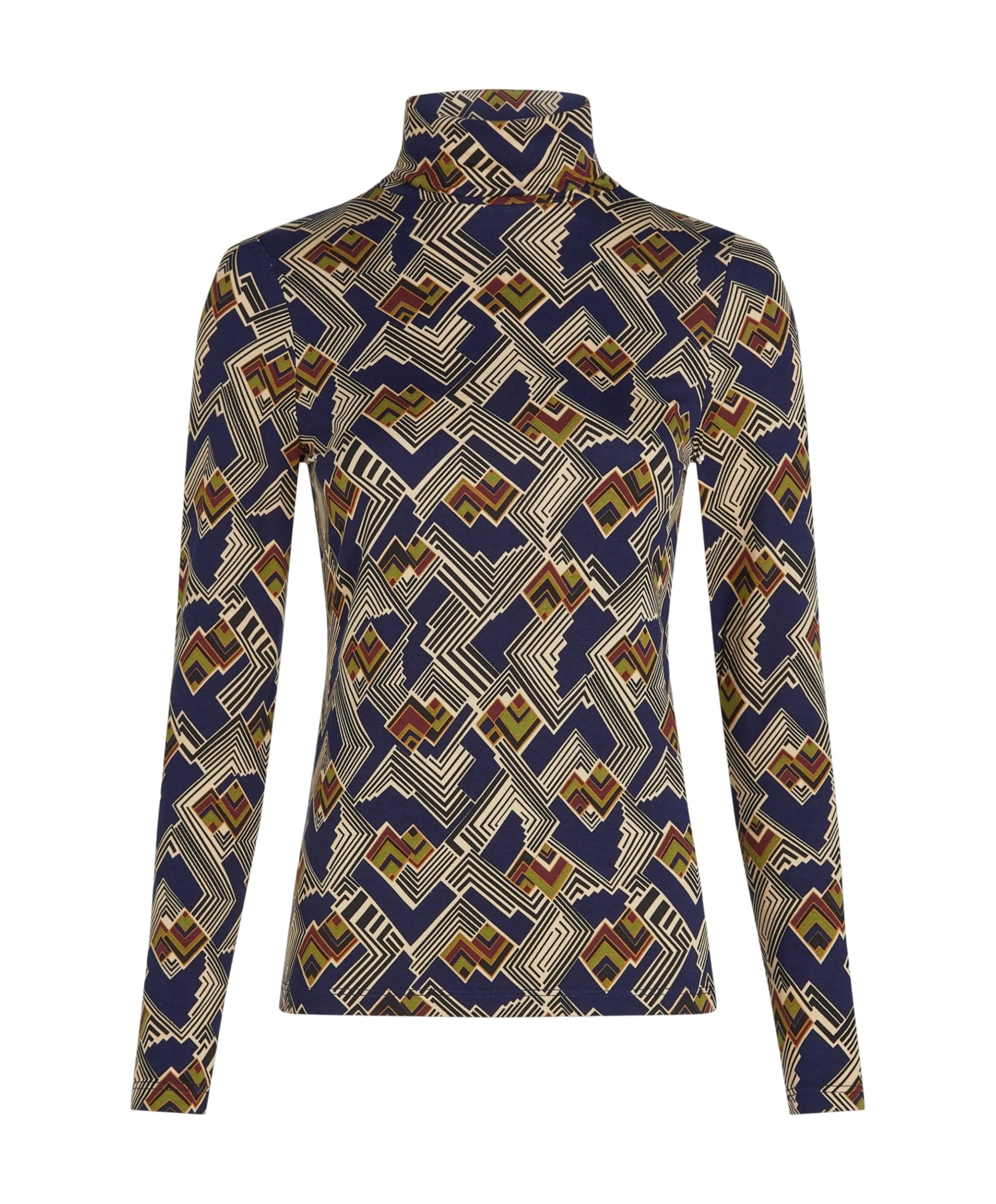 Dames top blauw