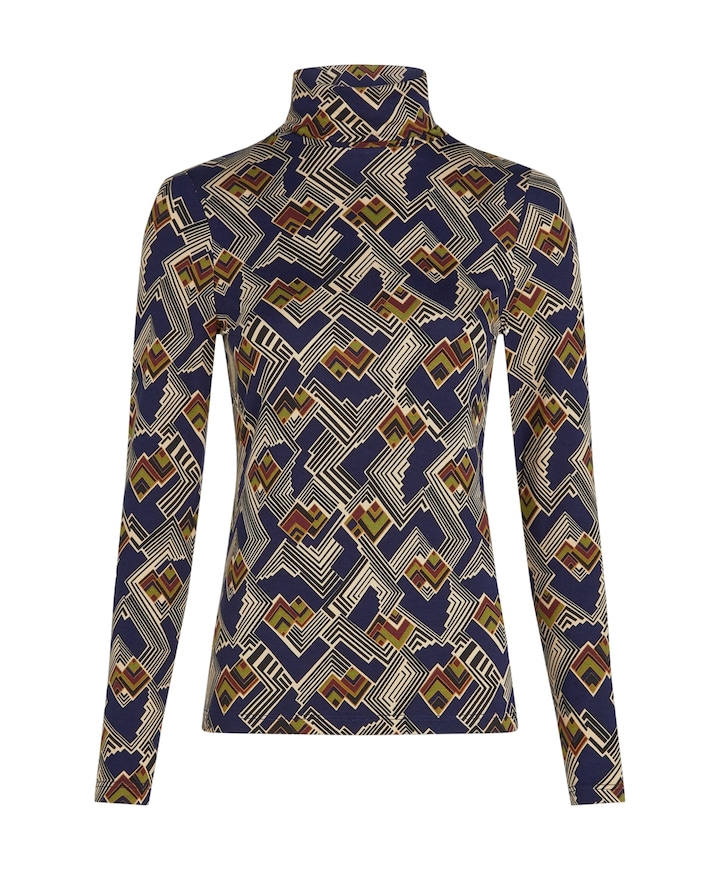 Dames top blauw
