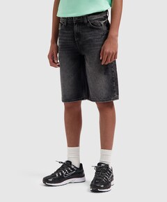 The Kyle Loose Fit jongens korte broek grijs