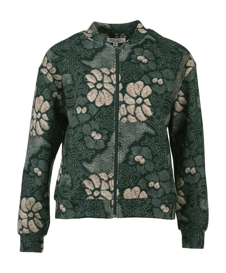 Dames jas groen