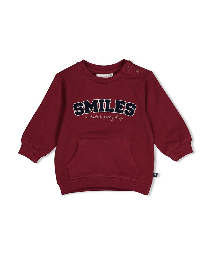 Jongens trui bordeaux