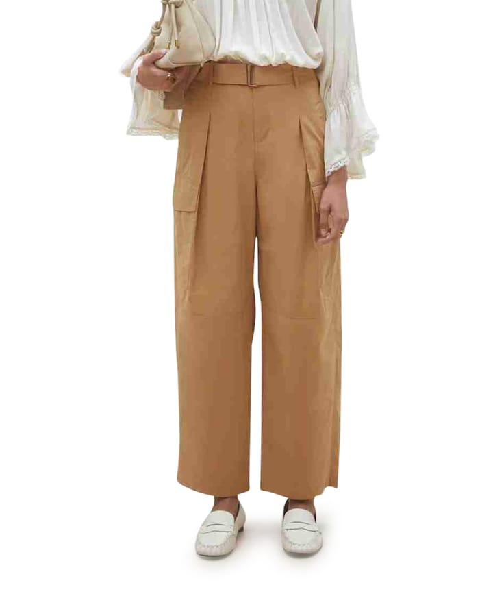 dames broek beige
