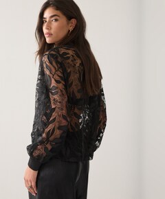 Dames blouse zwart