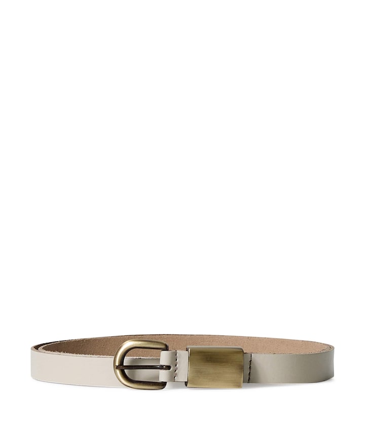 Dames riem beige