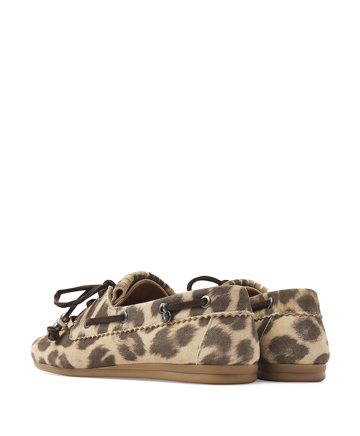 June Loua dames loafers bruin