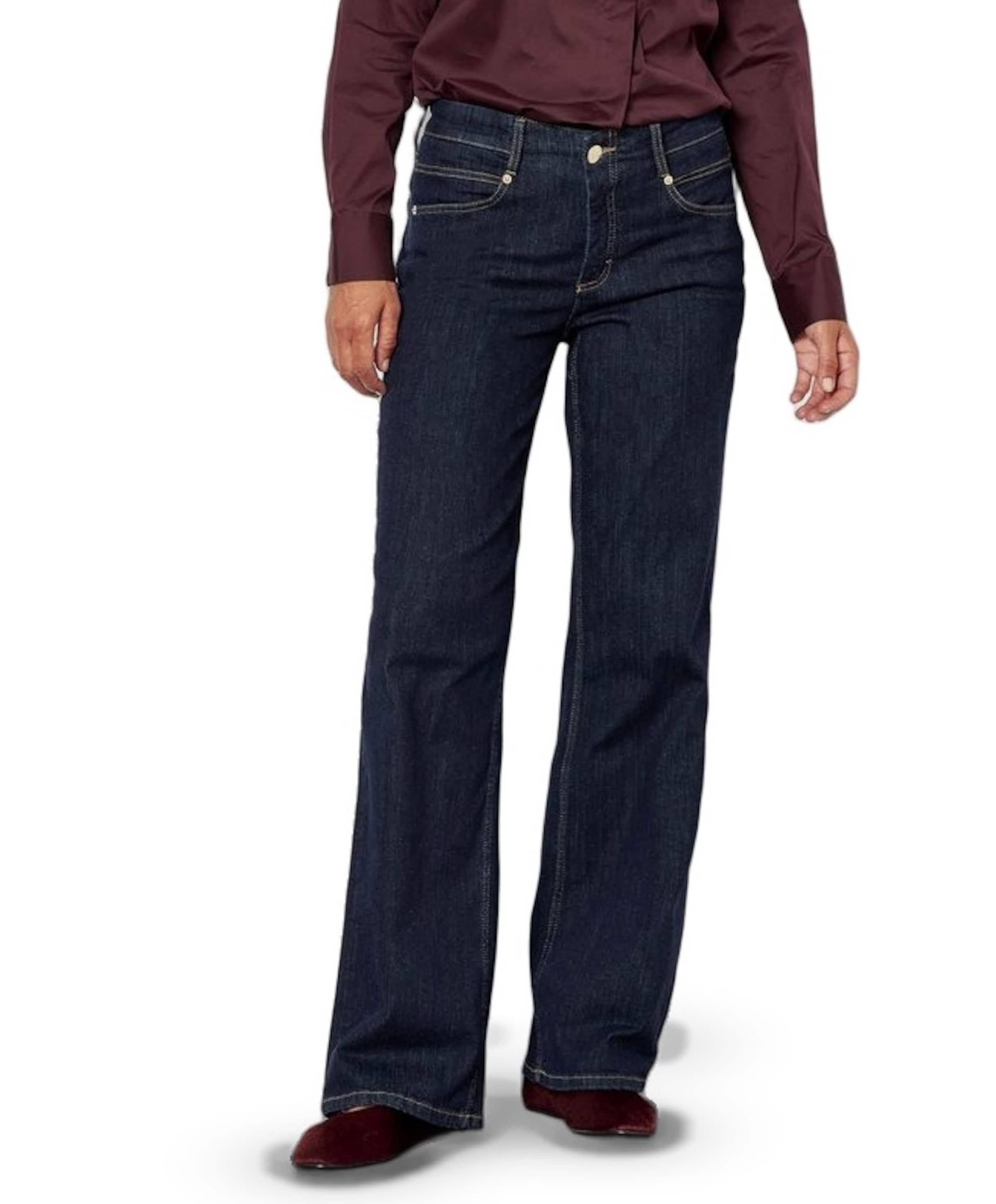 Liv New Wide dames jeans blauw