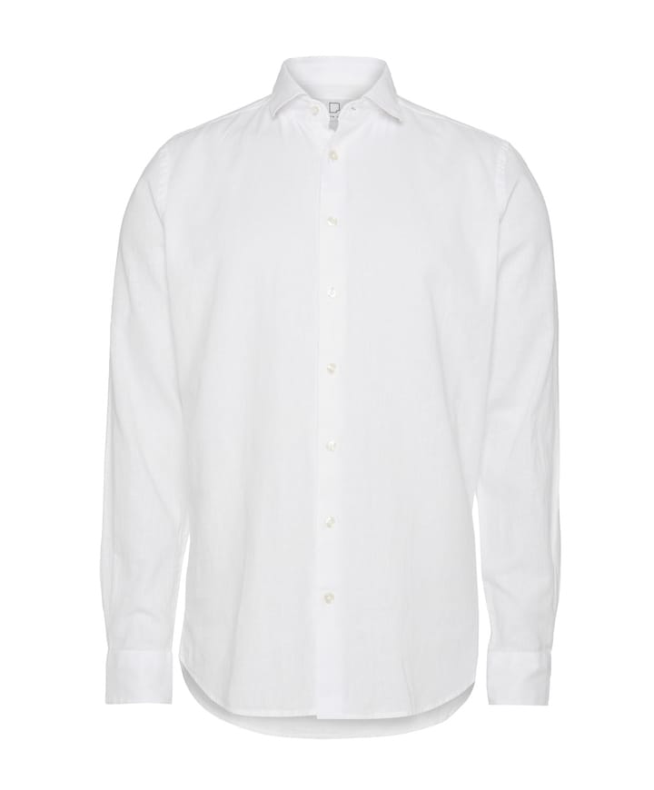 Heren overhemd lange mouw wit