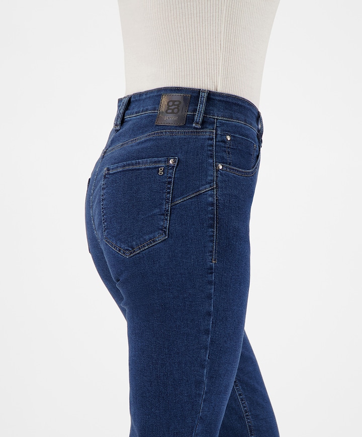 5-Pocket Straight dames jeans beige