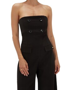 CHANA dames jumpsuit zwart