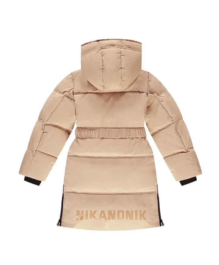 Meisjes jas beige