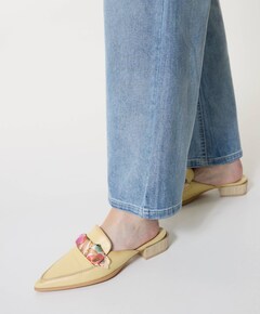 Turin dames clogs geel