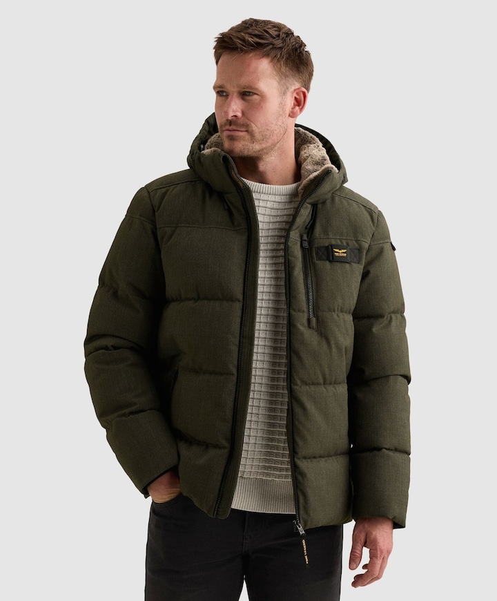Heren jas groen