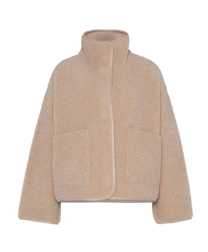 Dames jas beige