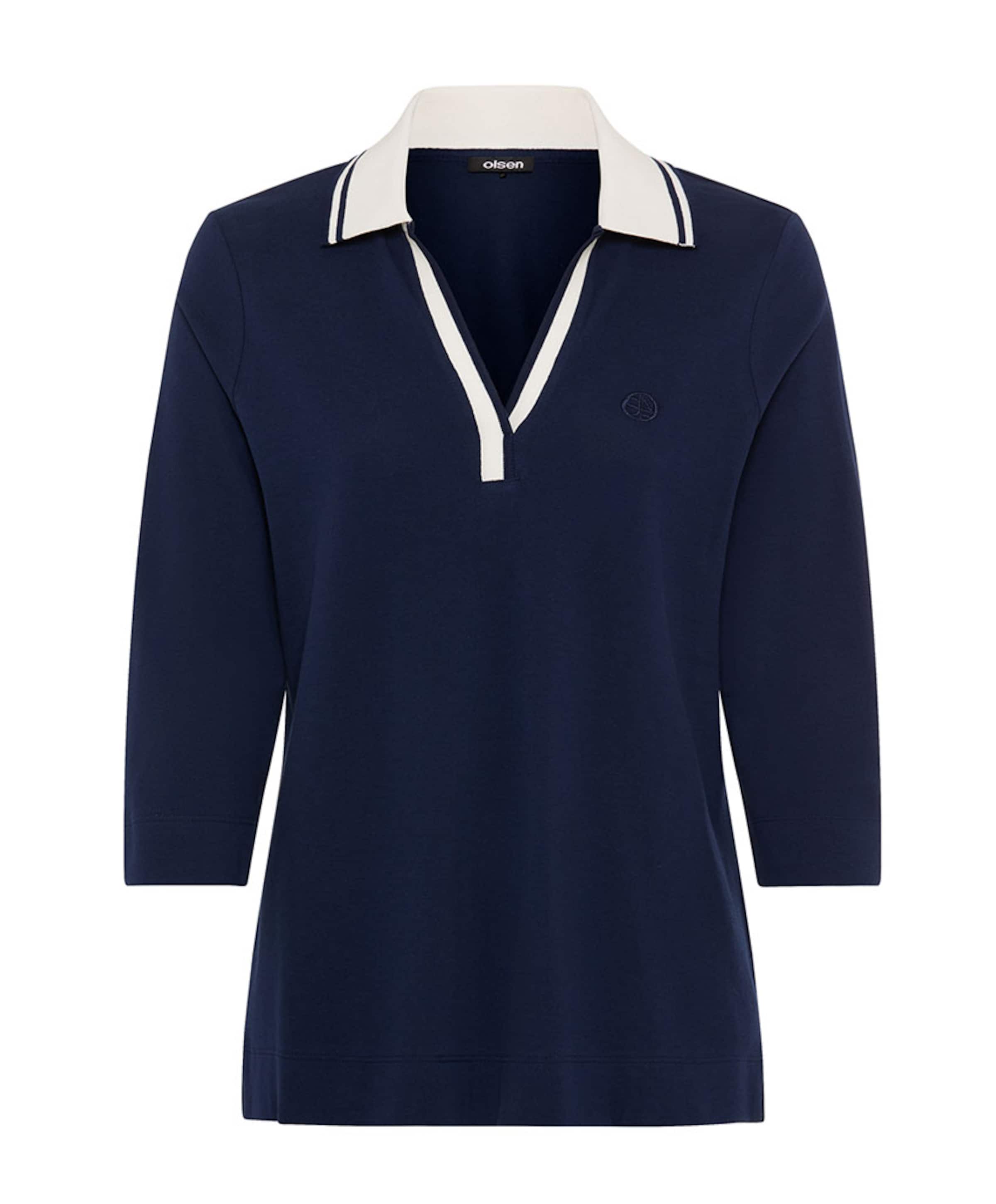 Dames polo blauw