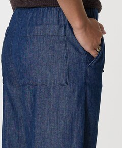 Melane denim broek blauw