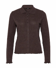 Dames longsleeve bruin