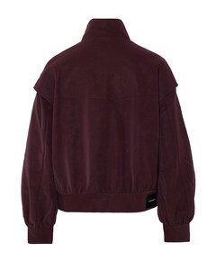 Dames leren jas bordeaux