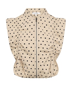 Dames gilet beige