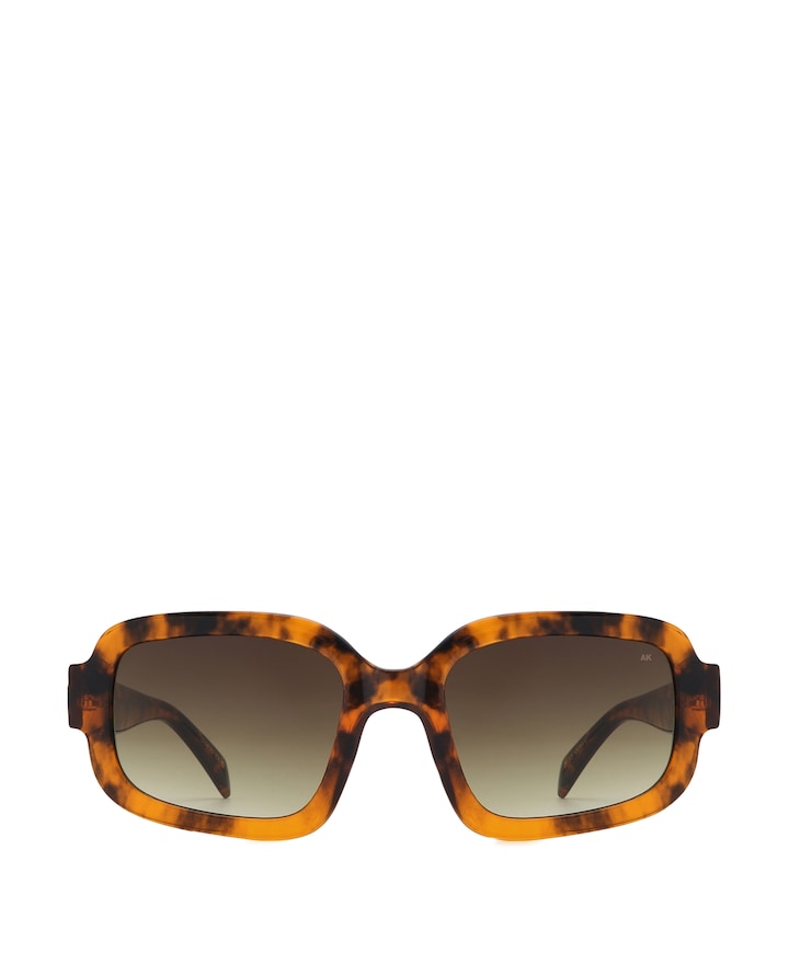 Uniseks zonnebril bruin