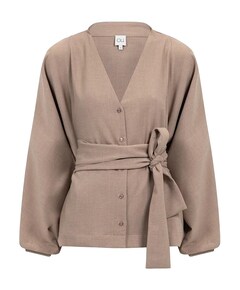 Dames blouse beige