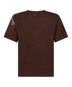 Dames T-shirt bruin