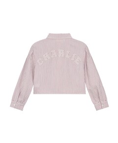 Meisjes blouse lange mouw rood