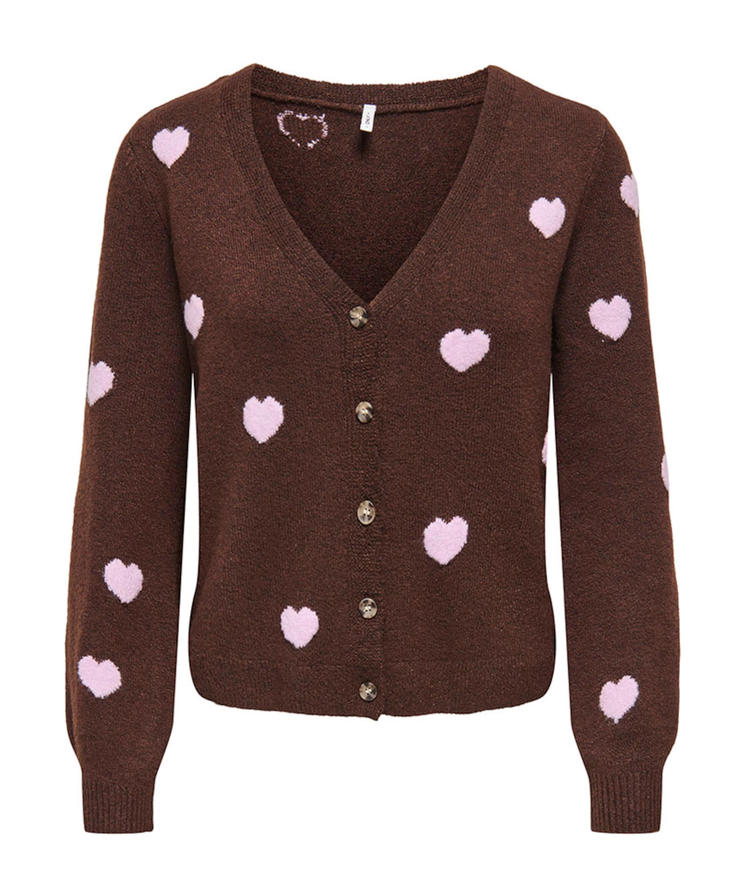 Dames vest bruin