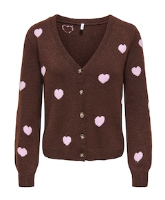 Dames vest bruin