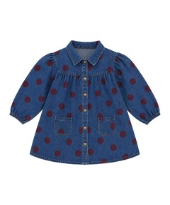 Meisjes jurk blauw