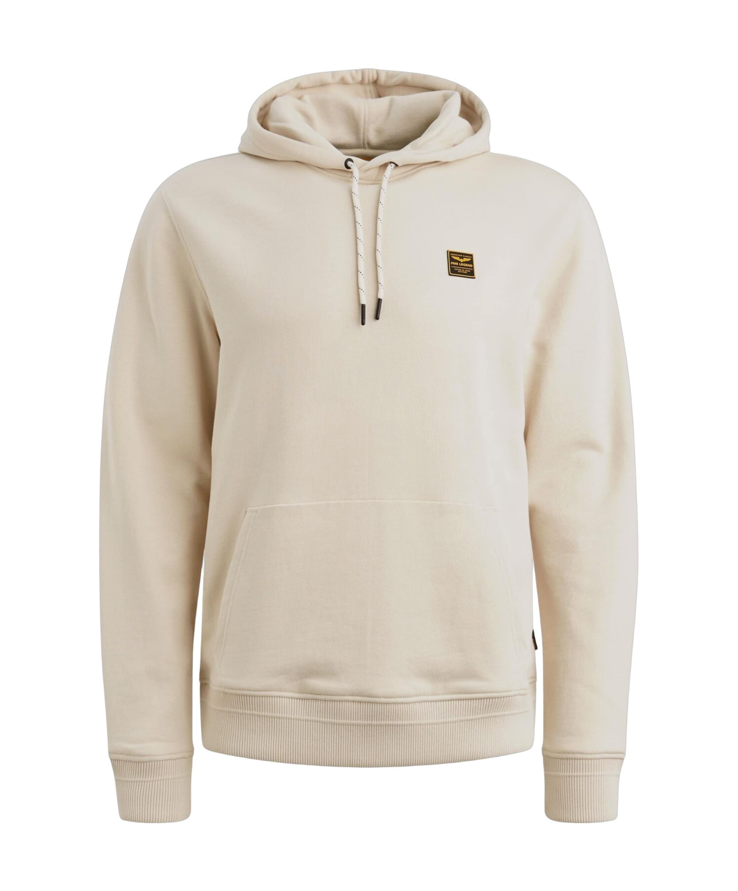 Heren hoodie ecru