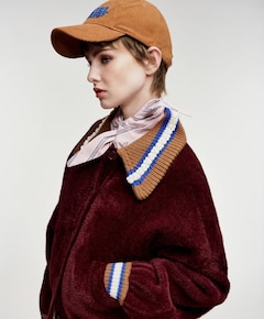 Dames cap beige