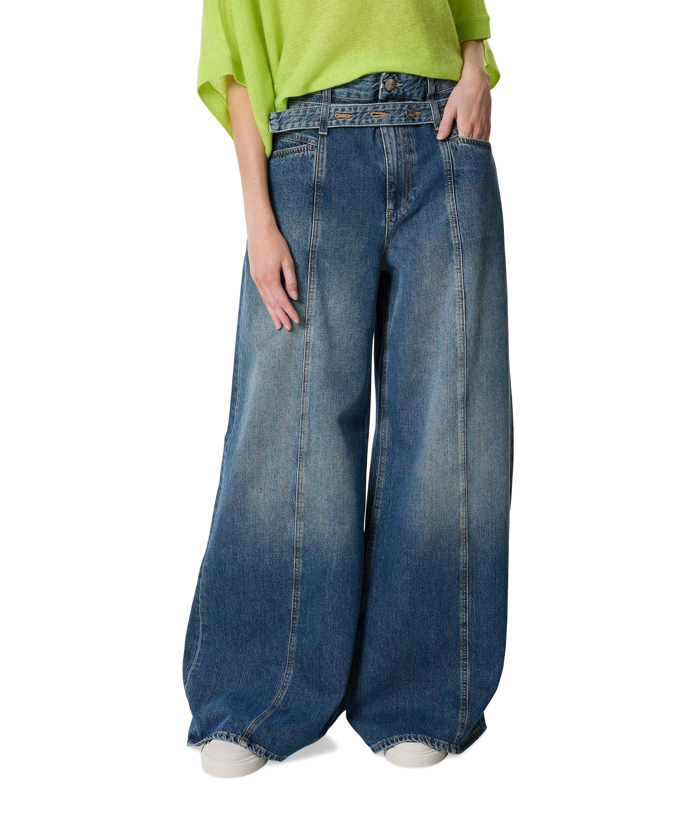 Zoya-X dames jeans blauw