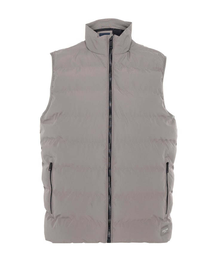 Heren bodywarmer grijs