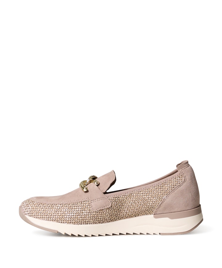 Women Slip-on dames instappers beige