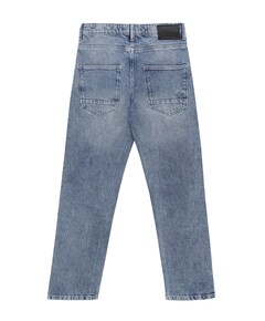 2657 Wide Loose Fit Blue Jeans blauw