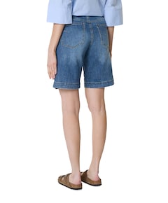 Kate Bermuda & Scarf dames jorts blauw