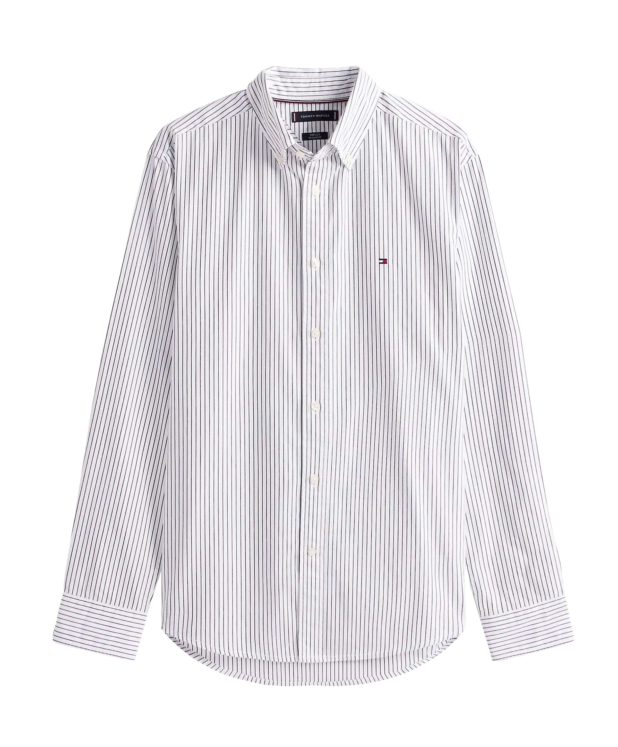 Heren overhemd lange mouw wit