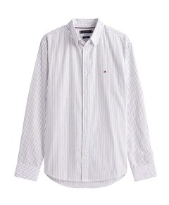 Heren overhemd lange mouw wit