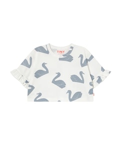 Meisjes T-shirt ecru