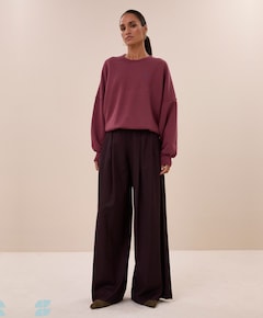 Dames sweater bordeaux