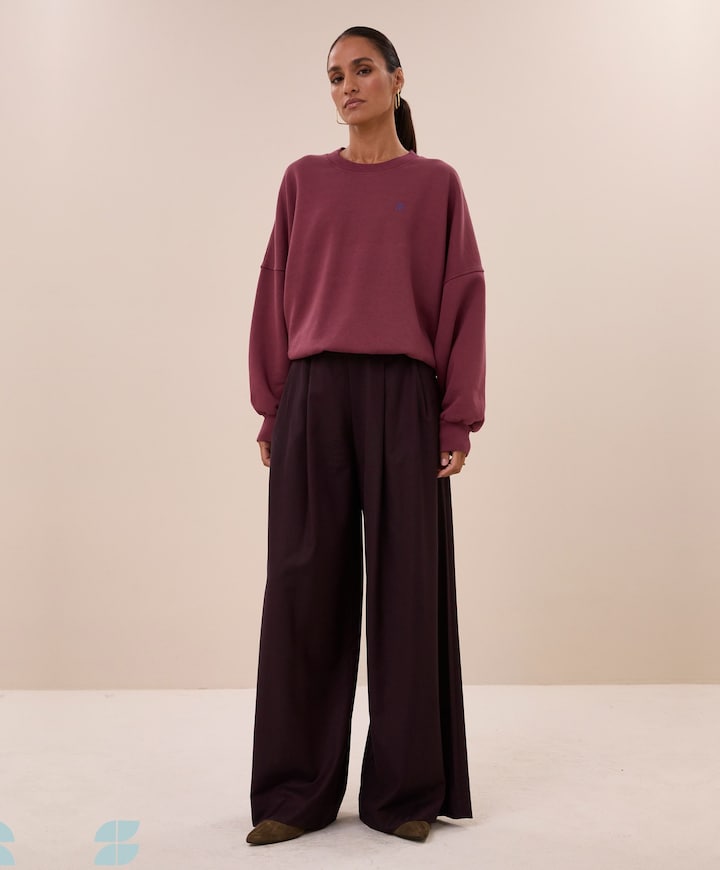 Dames sweater bordeaux