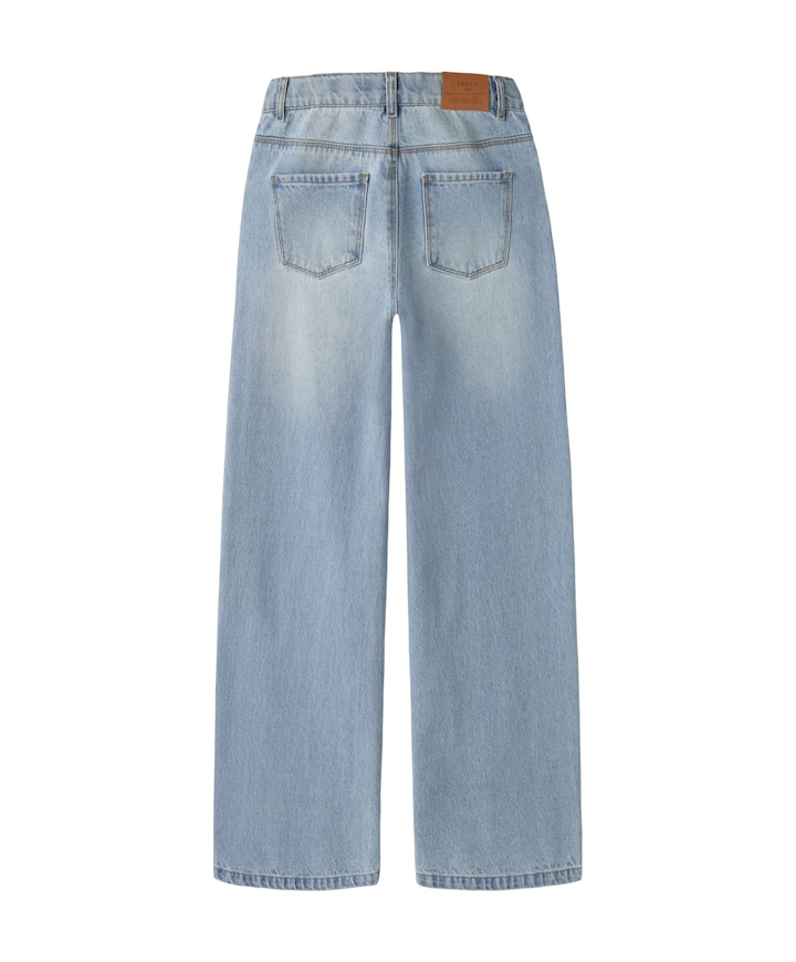 NKFBELLA WIDE RHINE 6608-IM meisjes jeans blauw