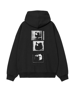 Heren hoodie zwart