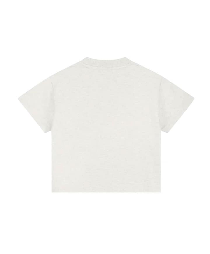 Meisjes t-shirt ecru