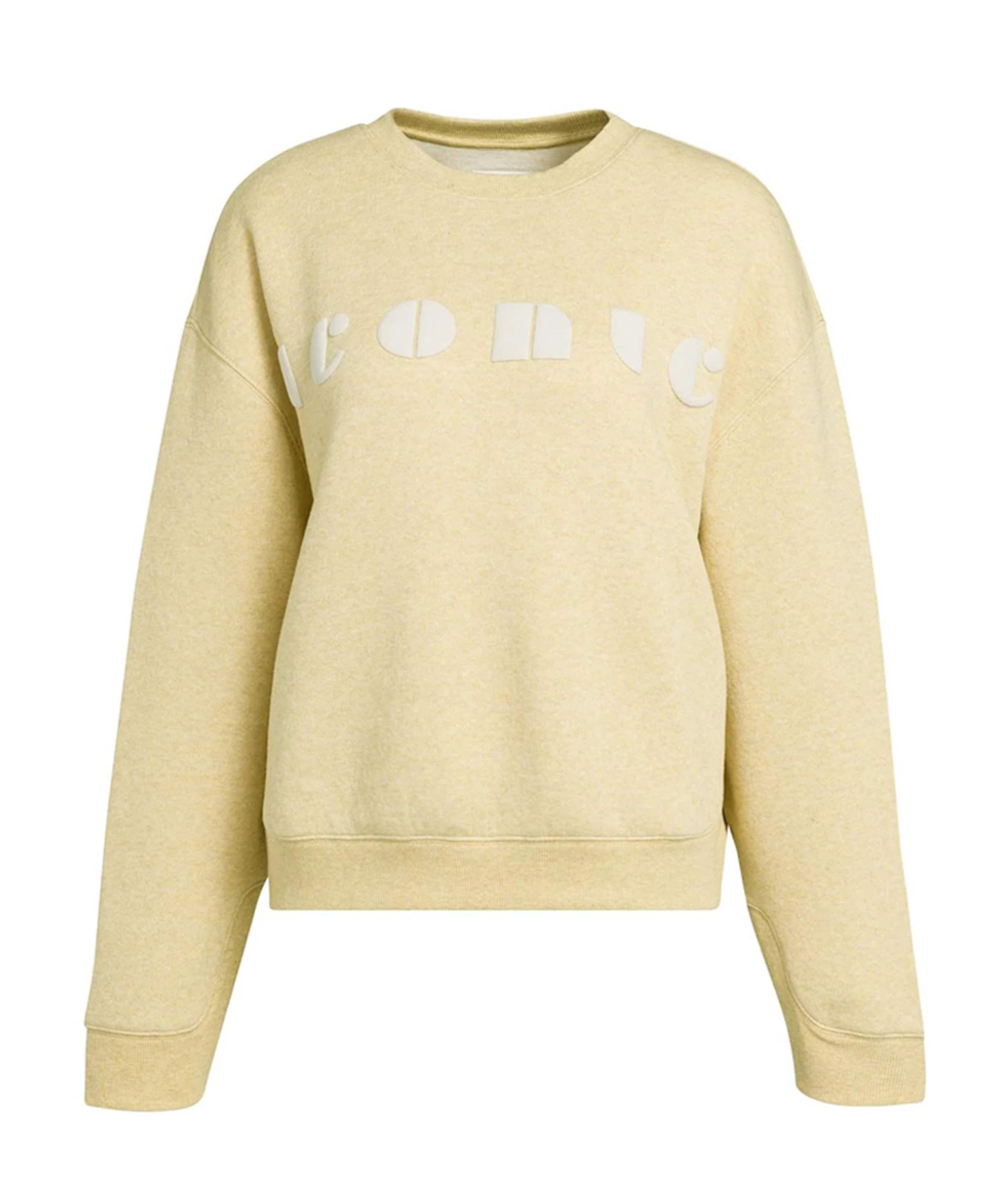Dames sweater geel