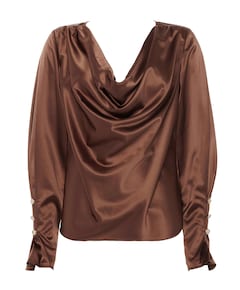 Dames blouse beige
