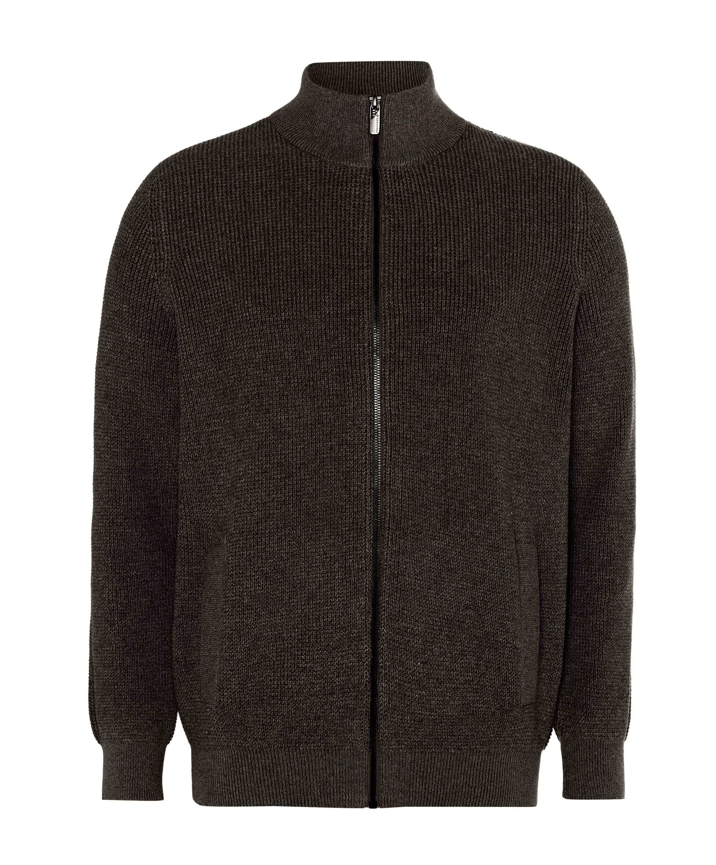 Heren vest bruin
